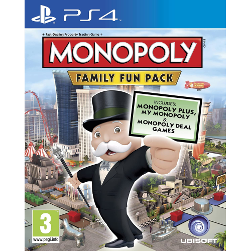 Monopoly Family Fun Pack PS4 UK Monopoly Family Fun Pack PS4 UK